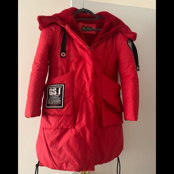 Used European girls winter coat.
